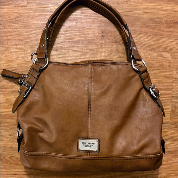 Relic Brand Collection Brown Leather Purse Handbag Shoulder bag Great condition - Picture 8 of 16